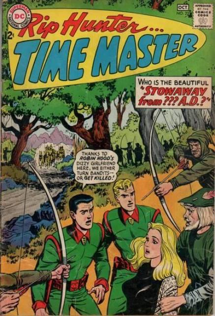Rip Hunter Time Master #22 comic cover