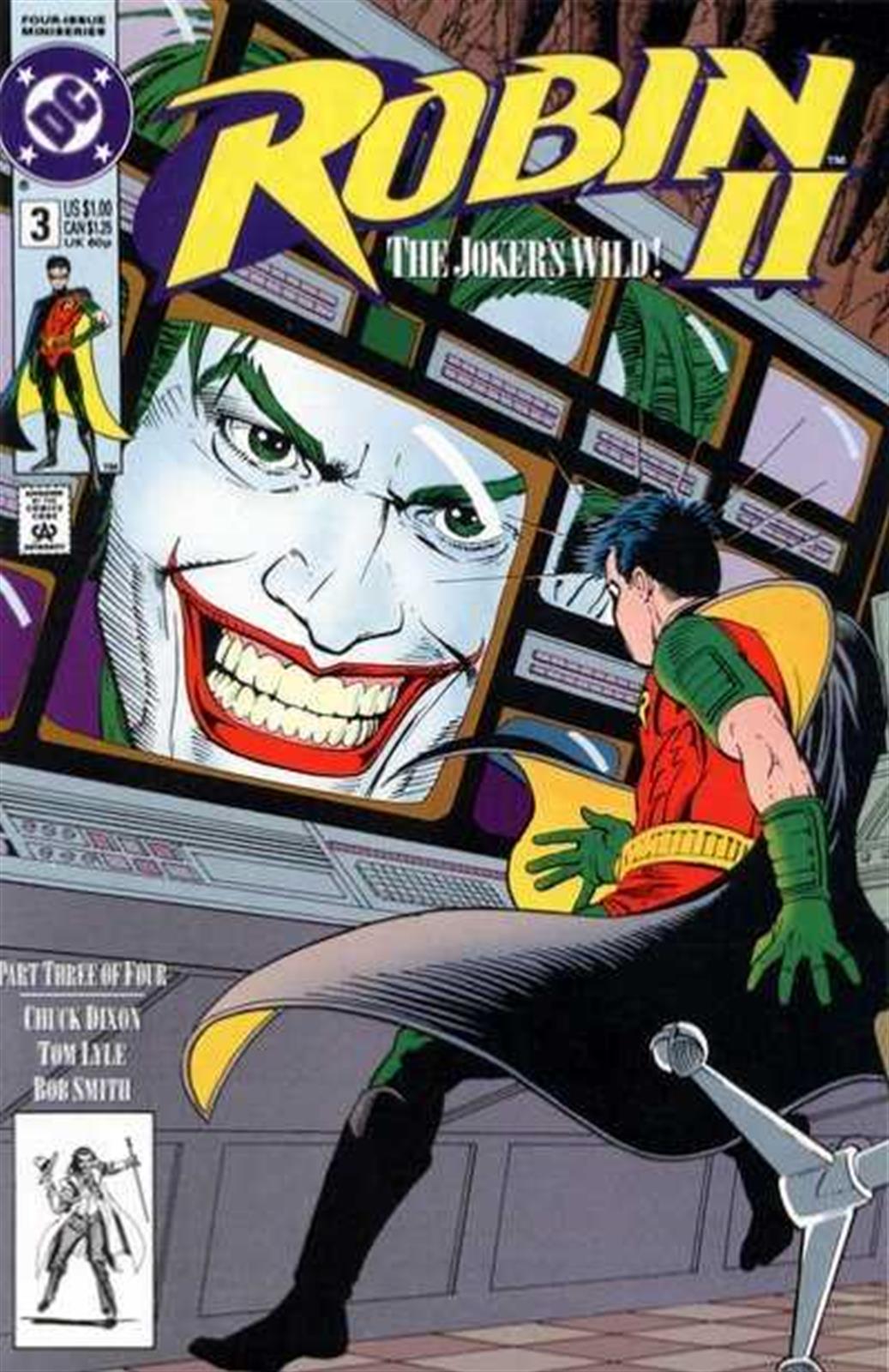 Robin Vol 2 #3 comic cover