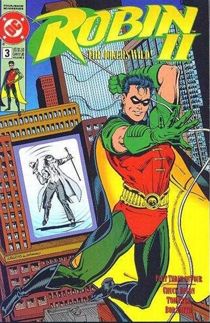 Robin Vol 2 #3 Variant A comic cover