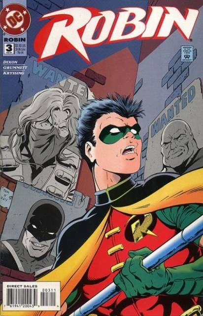 Robin Vol 4 #3 comic cover