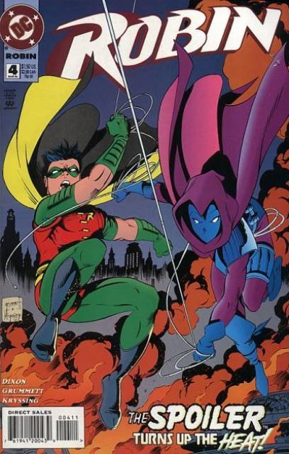 Robin Vol 4 #4 comic cover