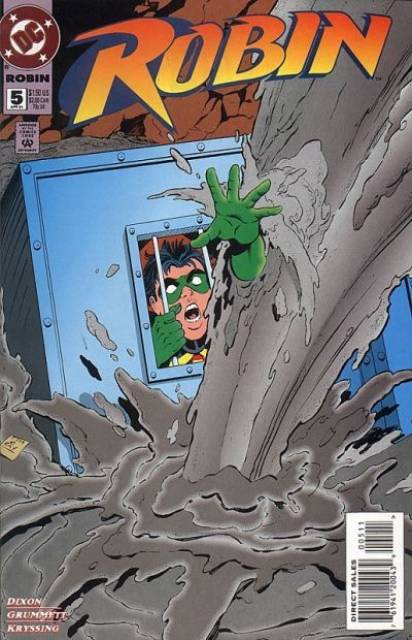 Robin Vol 4 #5 comic cover