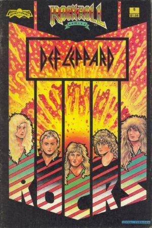 Rock N Roll Comics #5 comic cover