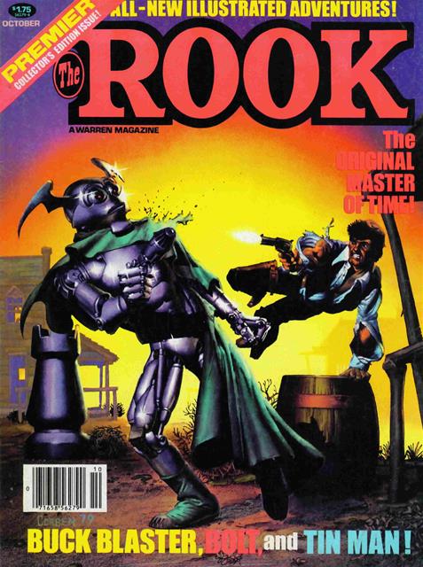 Rook Warren Magazine #1 comic cover