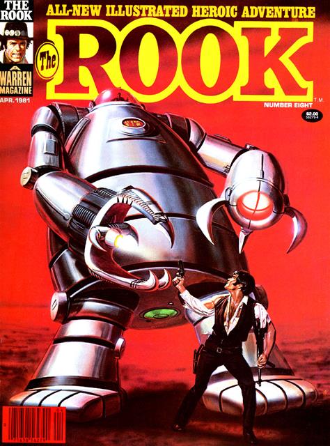Rook Warren Magazine #8 comic cover