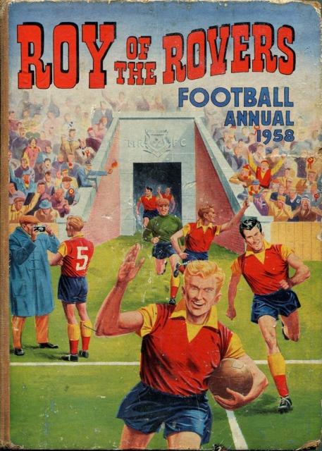 Roy of the Rovers Annual 1958 comic cover