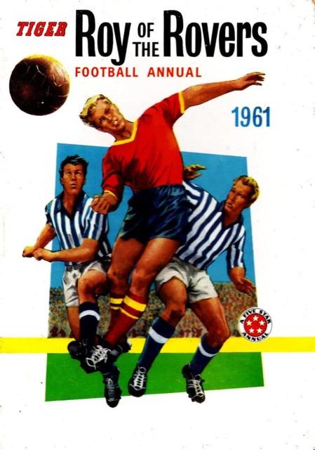Roy of the Rovers Annual 1961 comic cover