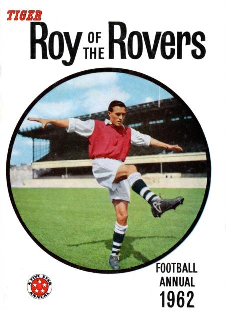 Roy of the Rovers Annual 1962 comic cover