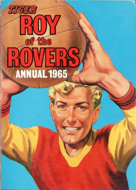 Roy of the Rovers Annual 1965 comic cover