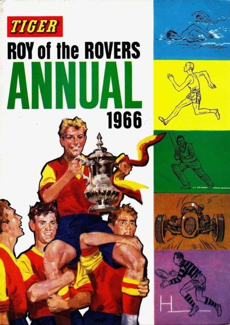Roy of the Rovers Annual 1966 comic cover