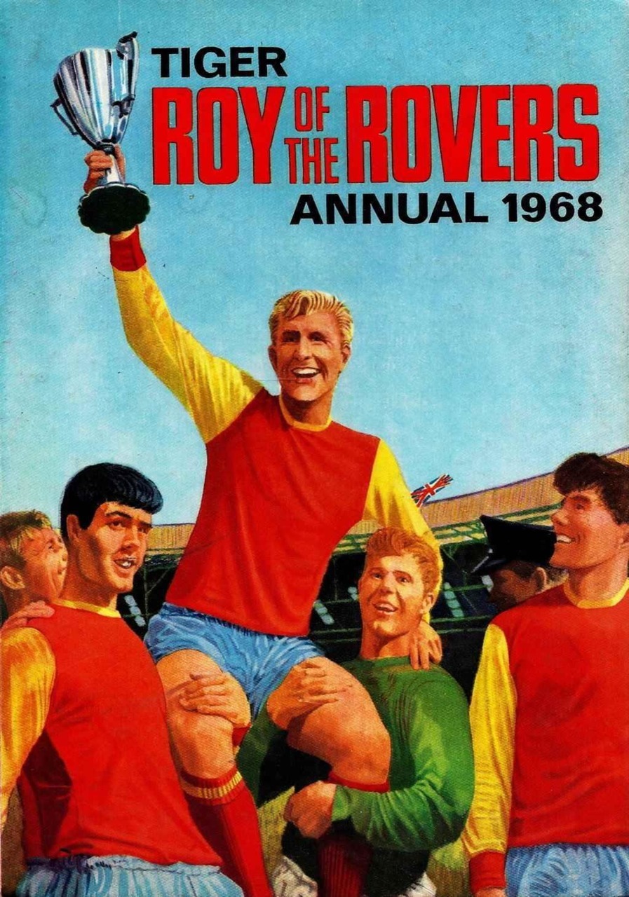 Roy of the Rovers Annual 1968 comic cover