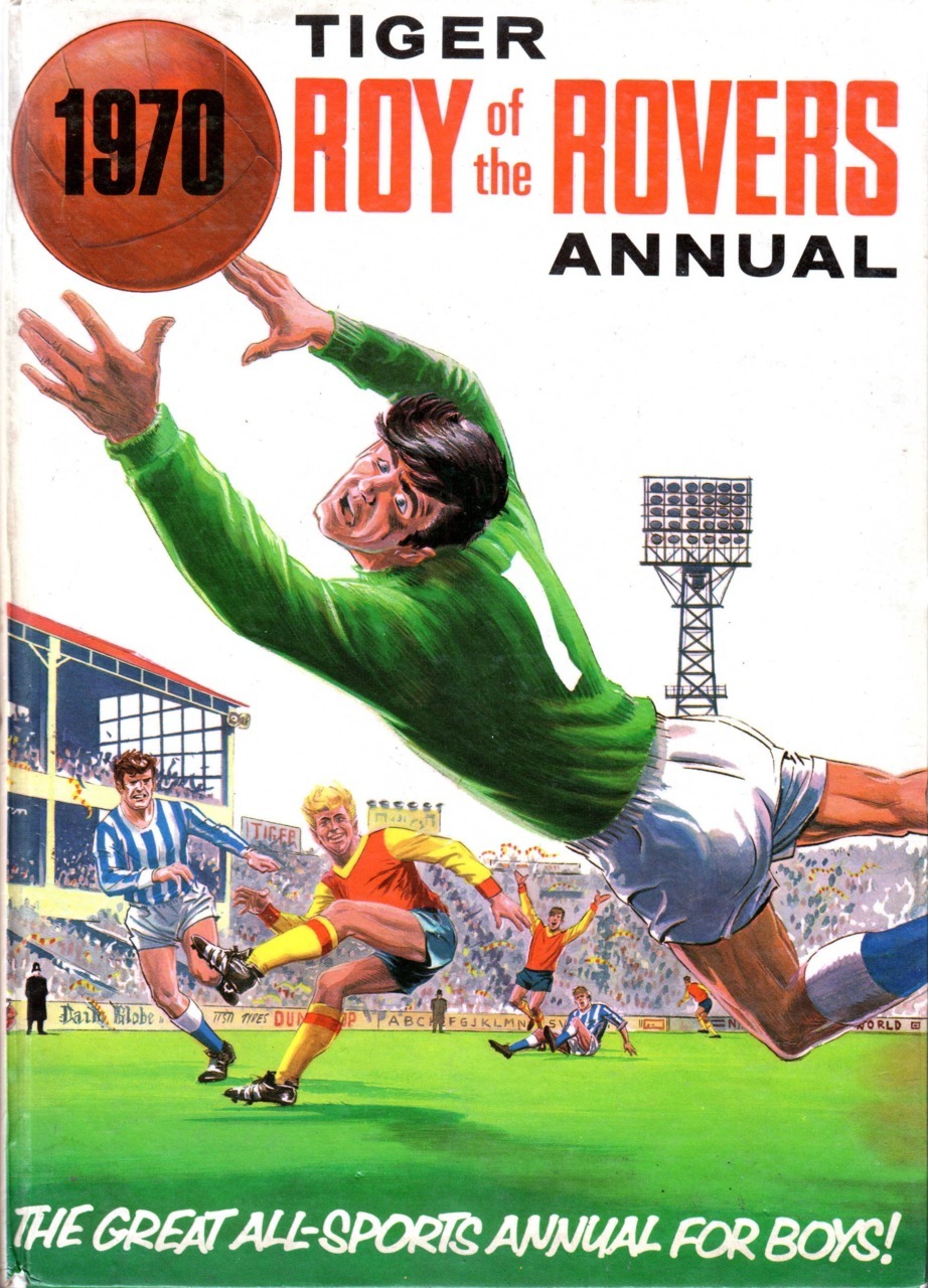 Roy of the Rovers Annual 1970 comic cover