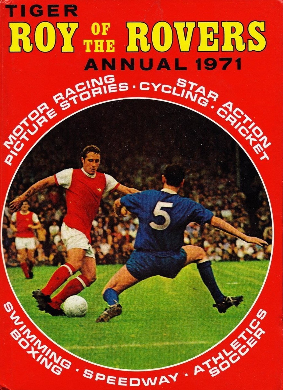 Roy of the Rovers Annual 1971 comic cover