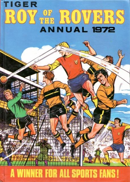 Roy of the Rovers Annual 1972 comic cover
