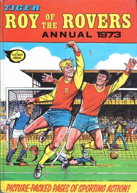 Roy of the Rovers Annual 1973 comic cover