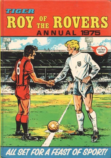Roy of the Rovers Annual 1975 comic cover