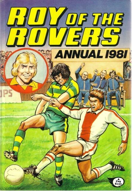Roy of the Rovers Annual 1981 comic cover