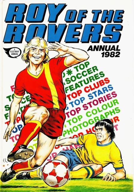 Roy of the Rovers Annual 1982 comic cover