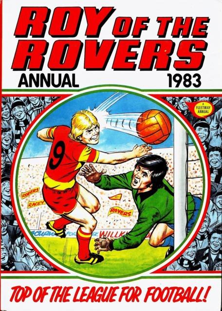 Roy of the Rovers Annual 1983 comic cover
