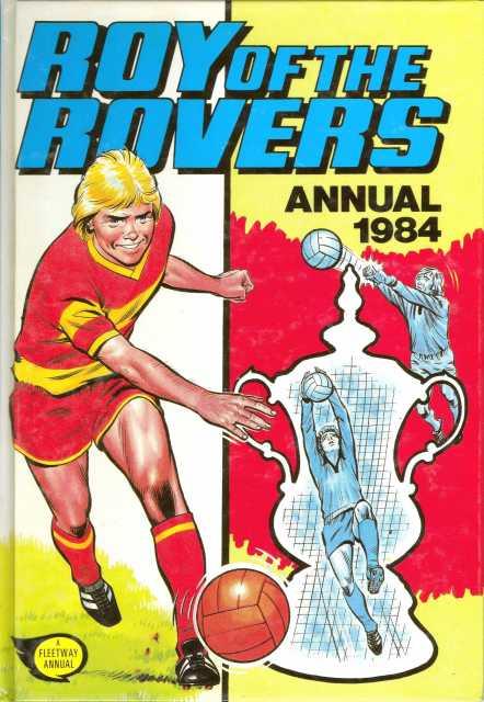 Roy of the Rovers Annual 1984 comic cover