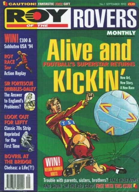 Roy of the Rovers Monthly #1 comic cover