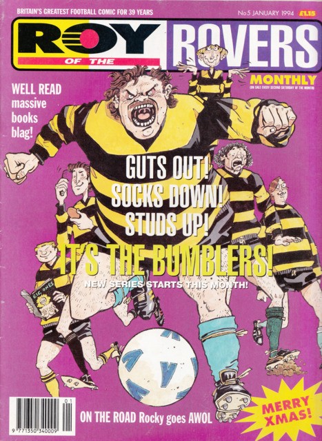 Roy of the Rovers Monthly #5 comic cover