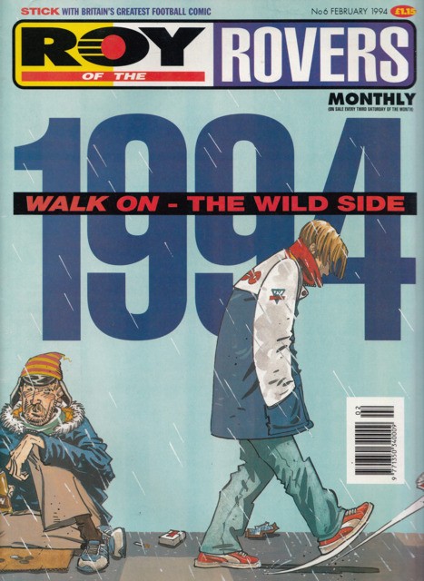 Roy of the Rovers Monthly #6 comic cover