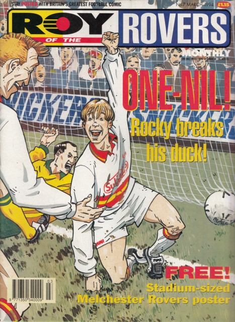 Roy of the Rovers Monthly #7 comic cover
