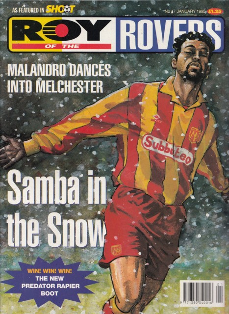 Roy of the Rovers Monthly #17 comic cover