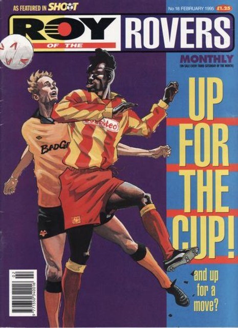 Roy of the Rovers Monthly #18 comic cover
