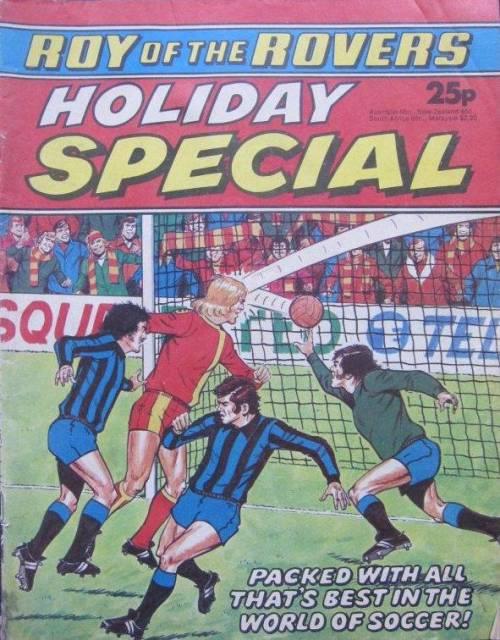 Roy of the Rovers Holiday Special 1977 comic cover