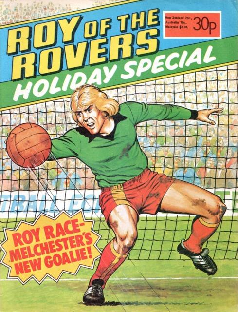 Roy of the Rovers Holiday Special 1978 comic cover