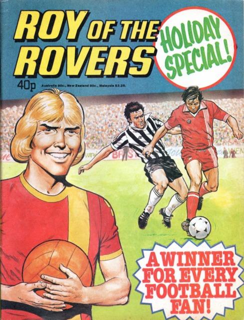 Roy of the Rovers Holiday Special 1979 comic cover