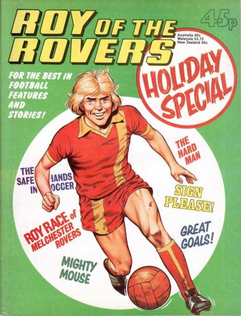 Roy of the Rovers Holiday Special 1980 comic cover