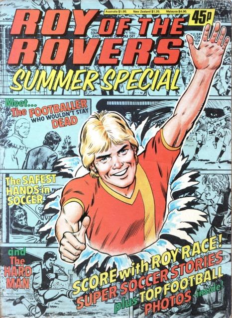 Roy of the Rovers Holiday Special 1981 comic cover