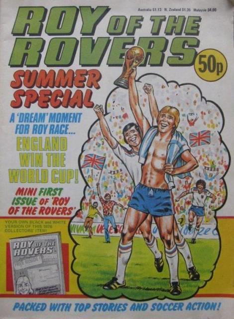 Roy of the Rovers Holiday Special 1982 comic cover