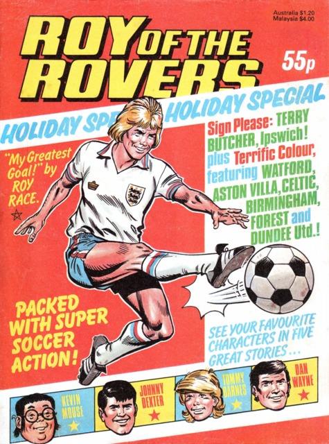 Roy of the Rovers Holiday Special 1983 comic cover