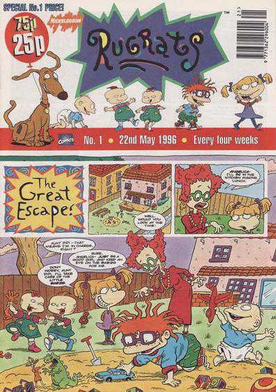 Rugrats #1 comic cover
