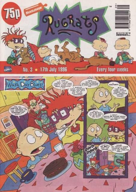 Rugrats #3 comic cover