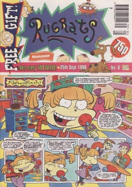 Rugrats #6 comic cover