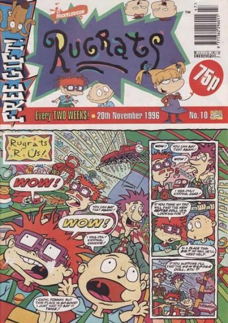 Rugrats #10 comic cover