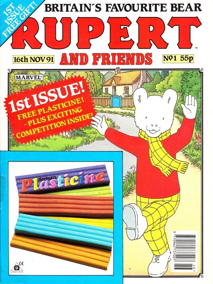 Rupert and Friends #1 comic cover