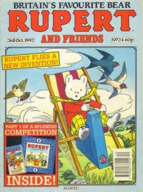 Rupert and Friends #24 comic cover