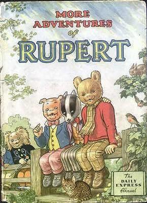 Rupert Annual 1954 comic cover