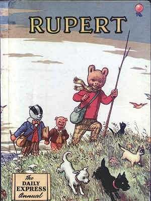 Rupert Annual 1956 comic cover