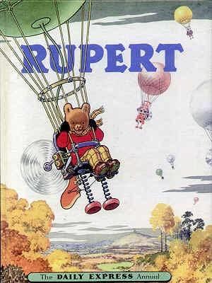 Rupert Annual 1958 comic cover