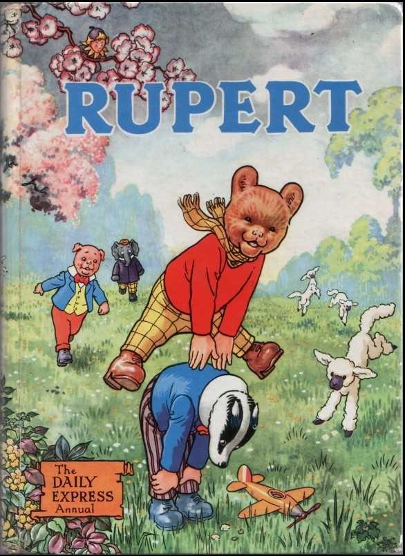 Rupert Annual 1959 comic cover