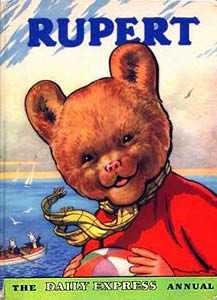 Rupert Annual 1960 comic cover