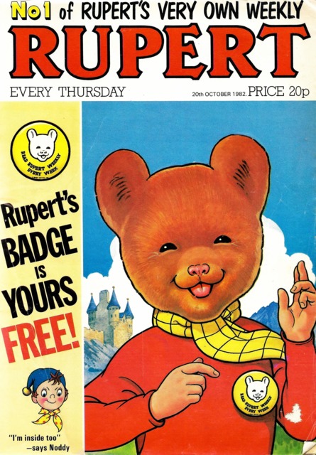 Rupert Weekly #1 comic cover