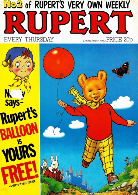 Rupert Weekly #2 with free gift comic cover
